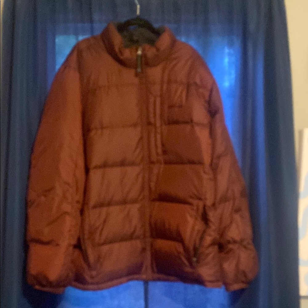 Eddie Bauer Maroon Puffer Jacket